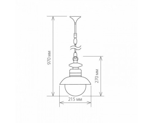 Подвесной светильник Elektrostandard Talli a038482