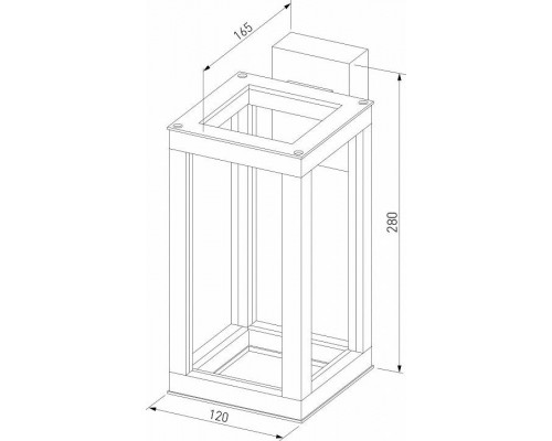 Светильник на штанге Elektrostandard Frame a051856