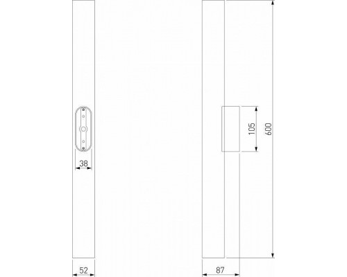 Накладной светильник Elektrostandard Langer a061986