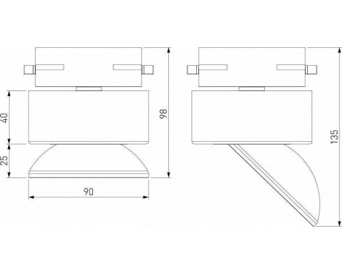 Светильник на штанге Elektrostandard Smooth a062874