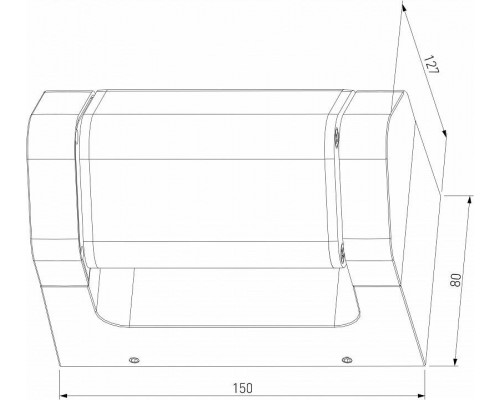 Накладной светильник Elektrostandard DORS a062882