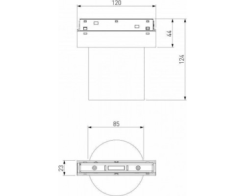 Накладной светильник Elektrostandard Slim Magnetic a063494