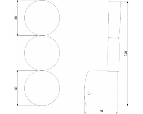 Накладной светильник Elektrostandard Brioni a064596