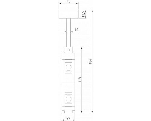 Основание на штанге Elektrostandard Esthetic Magnetic a065436