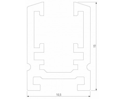 Трек накладной Elektrostandard Mini Magnetic a065631