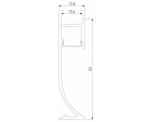 Короб для плинтусов Elektrostandard LL-2-ALP021 a066618