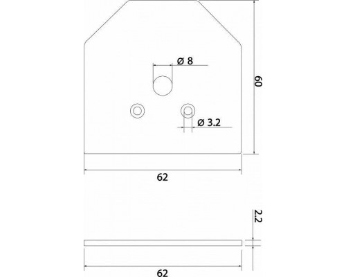 Заглушка для трека Elektrostandard Slim Magnetic a067417