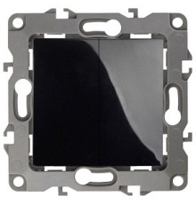 Переключатель двухклавишный без рамки Эра Эра 12 12-1004-06