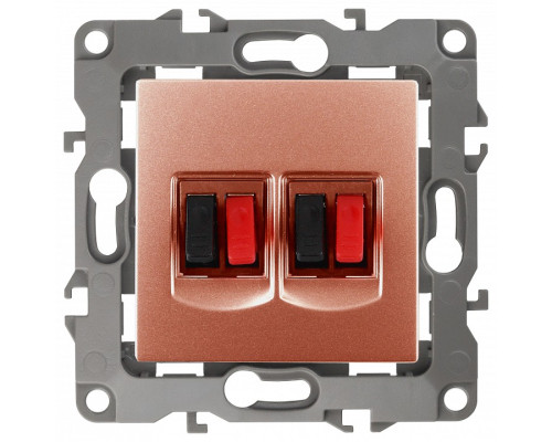 Розетка акустическая без рамки Эра Эра 12 12-3112-14