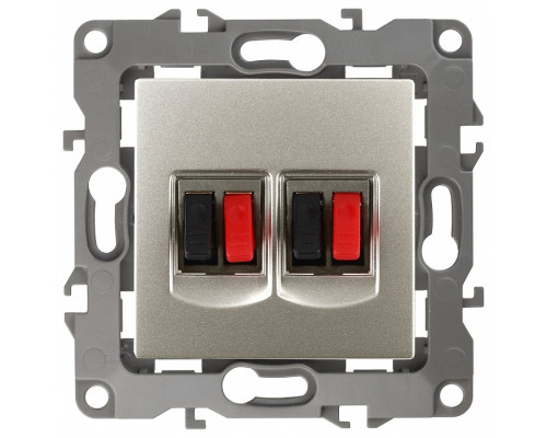 Розетка акустическая без рамки Эра Эра 12 12-3112-15