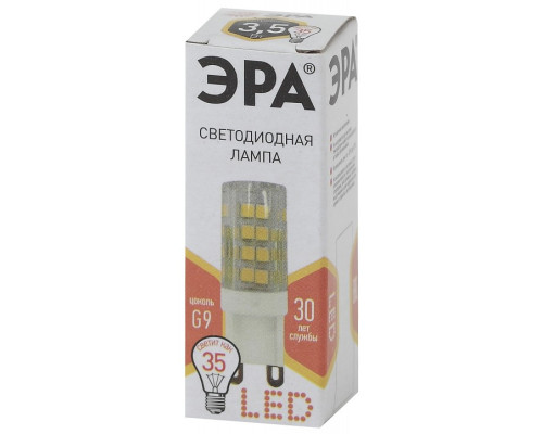 Лампа светодиодная Эра Стандарт LED JCD-3,5W-CER-827-G9