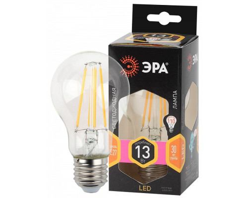 Лампа светодиодная Эра F-LED F-LED A60-13W-827-E27