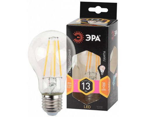 Лампа светодиодная Эра F-LED F-LED A60-13W-827-E27