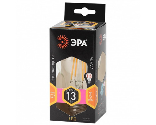 Лампа светодиодная Эра F-LED F-LED A60-13W-827-E27