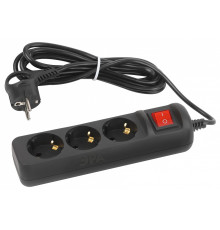 Удлинитель с выключателем Эра  UX-3es-3m-B