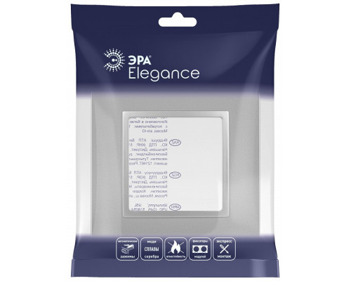 Рамка на 1 пост Эра Эра Elegance 14-5011-03