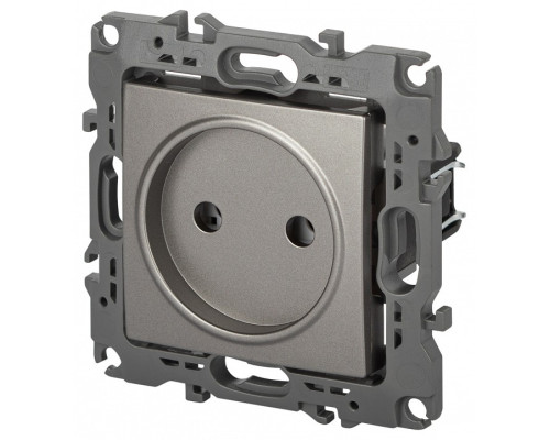 Розетка без заземления, без рамки Эра Эра 12 12-2105-16