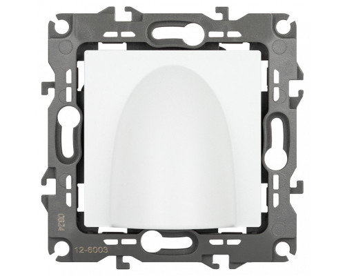 Розетка для вывод кабеля без рамки Эра Эра 12 12-6003-01М