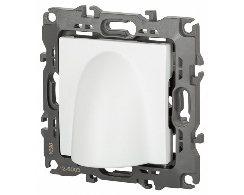 Розетка для вывод кабеля без рамки Эра Эра 12 12-6003-01М