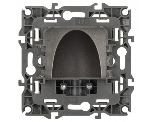 Розетка для вывод кабеля без рамки Эра Эра 12 12-6003-16