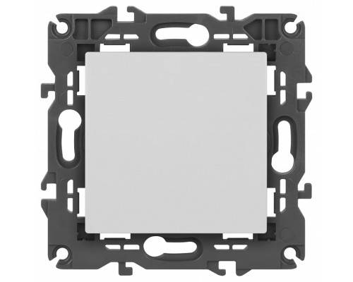 Выключатель одноклавишный без рамки Эра Эра Elegance 14-1111-01М