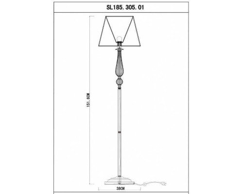 Торшер Evoluce Grazia SL185.305.01