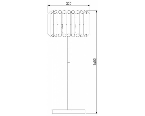 Торшер Bogate's Castellie 01107/4