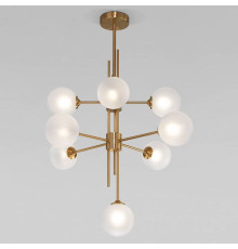 Люстра на штанге Eurosvet Volver 50383 латунь Smart