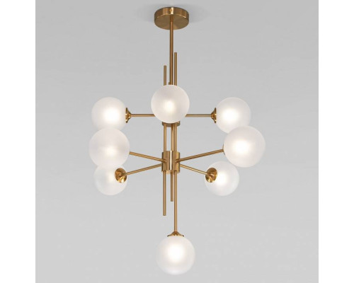 Люстра на штанге Eurosvet Volver 50383 латунь Smart