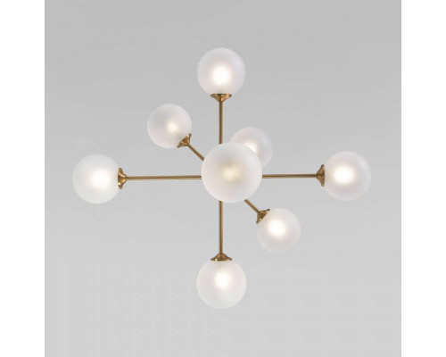 Люстра на штанге Eurosvet Volver 50383 латунь Smart