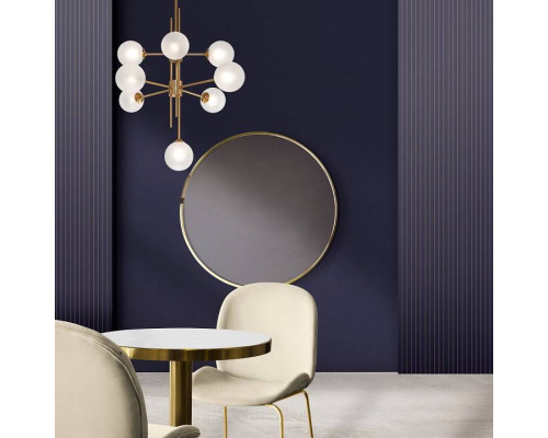 Люстра на штанге Eurosvet Volver 50383 латунь Smart