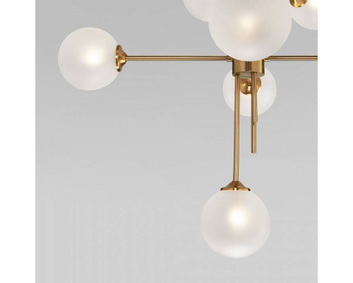 Люстра на штанге Eurosvet Volver 50383 латунь Smart