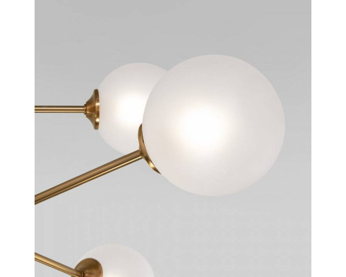 Люстра на штанге Eurosvet Volver 50383 латунь Smart