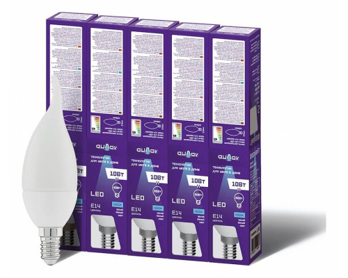 Лампа светодиодная Farlight С35 E14 10Вт 4000K FAR000064