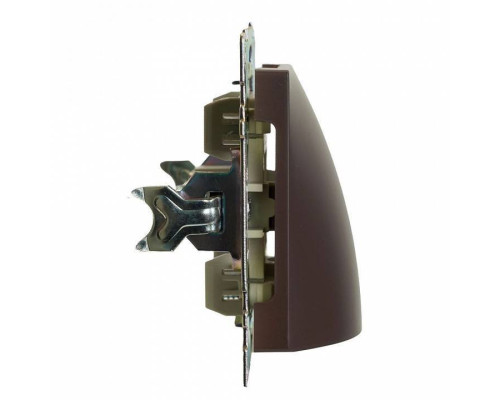 Розетка для вывод кабеля без рамки Stekker Катрин 49468