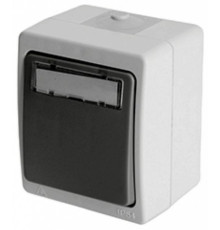 Выключатель одноклавишный Stekker Велена 49723