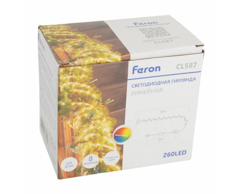 Шнур световой Feron CL587 51462