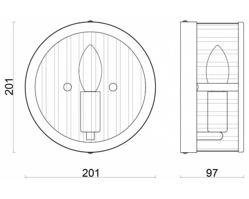 Бра Favourite Radiales 3099-1W