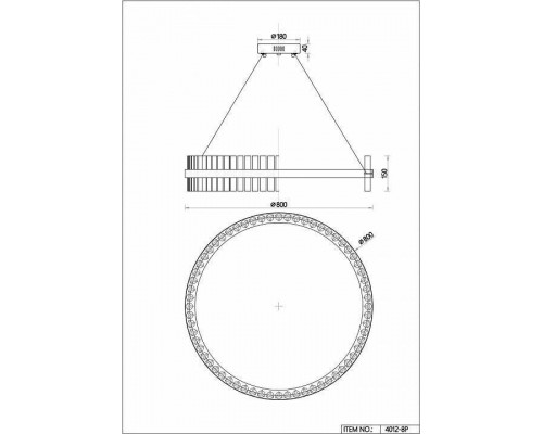 Подвесной светильник Favourite Placerat 4012-8P