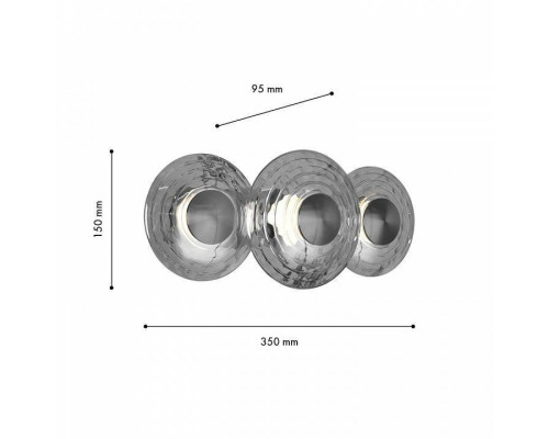 Накладной светильник Favourite Claros 4643-3W