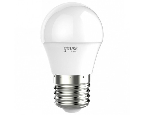 Лампа светодиодная Gauss Basic E27 12 Вт 6500 K упаковка 10 шт 30532162