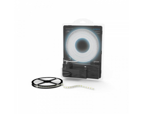 Комплект светодиодной ленты Gauss 2835/60-SMD 5 м 12В 4000К IP20 312000248