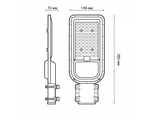 Консольный светильник Gauss  629534480