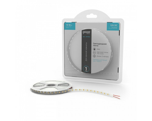 Лента светодиодная Gauss Basic BT053