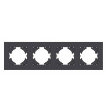 Рамка на 4 поста Gusi Electric CITY С1114-010