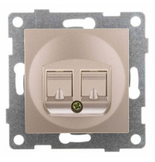 Розетка телефонная RJ-12 без рамки Gusi Electric UGRA С11Т1-027