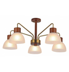 Люстра на штанге ILLUMICO  IL0286-5C-79 BR