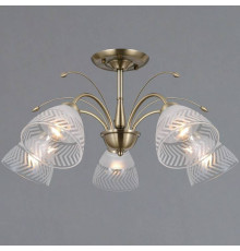 Люстра на штанге ILLUMICO AREZZO IL0594-5CSQ-25 AB AREZZO
