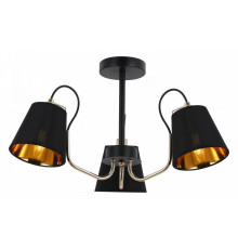 Люстра на штанге ILLUMICO  IL6120-3COU-79 BK GD