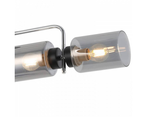 Люстра на штанге ILLUMICO  IL8249-6COU-79 BK CR